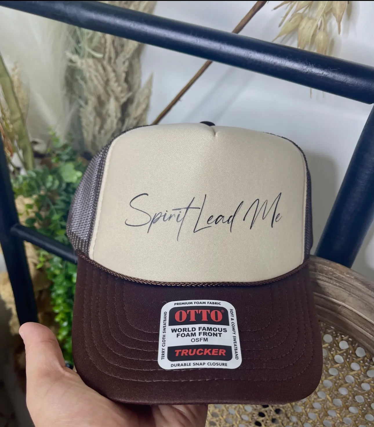 Spirit lead me trucker hat