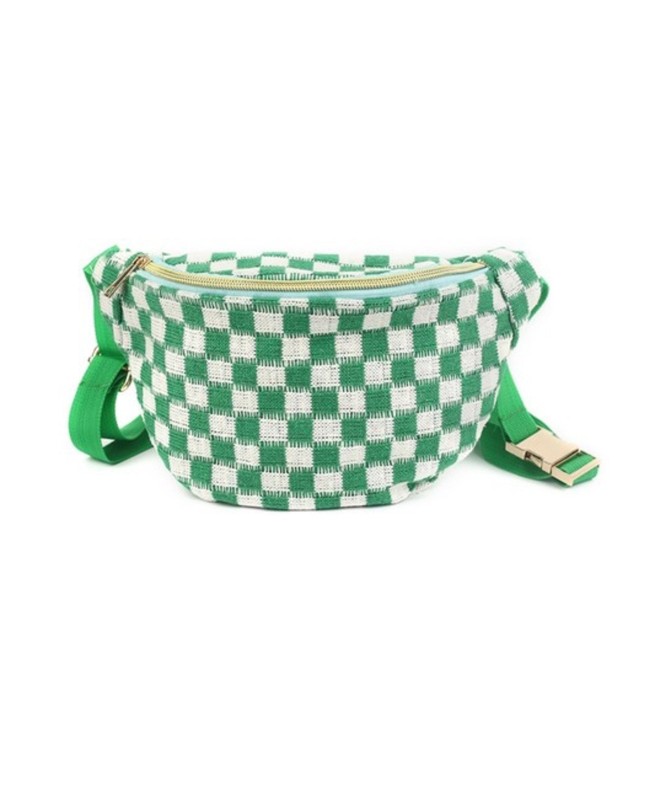 Checkered sling bag