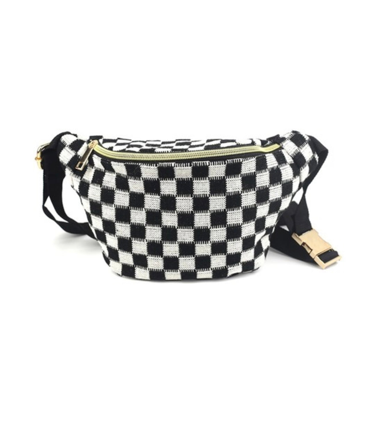 Checkered sling bag