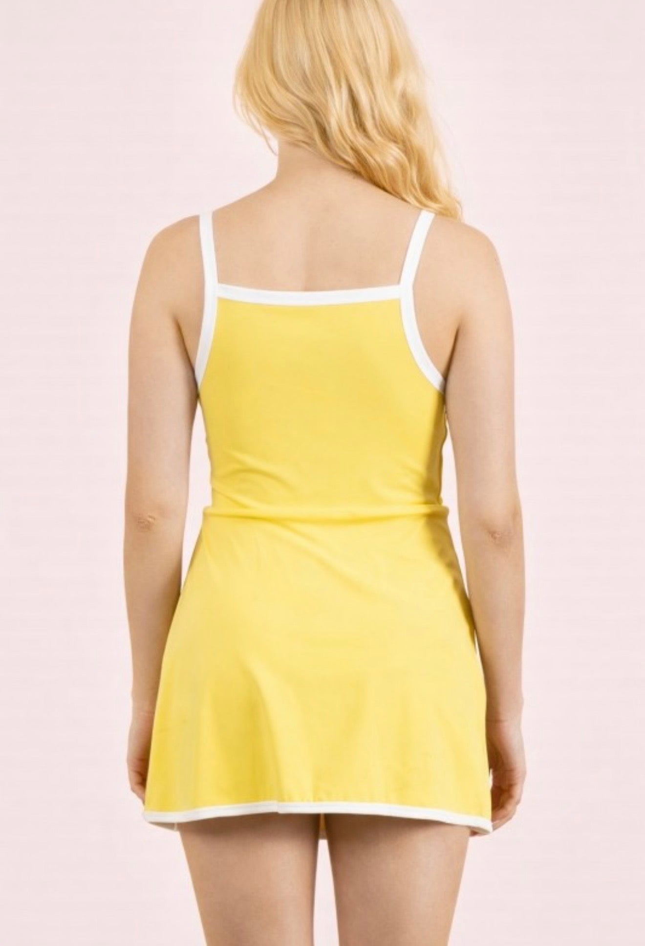 Yellow Active Mini Dress