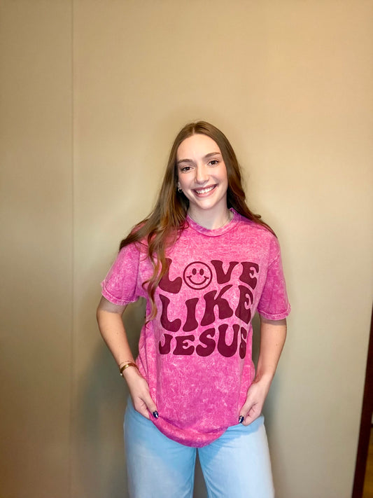 Love Like Jesus Washed Tee