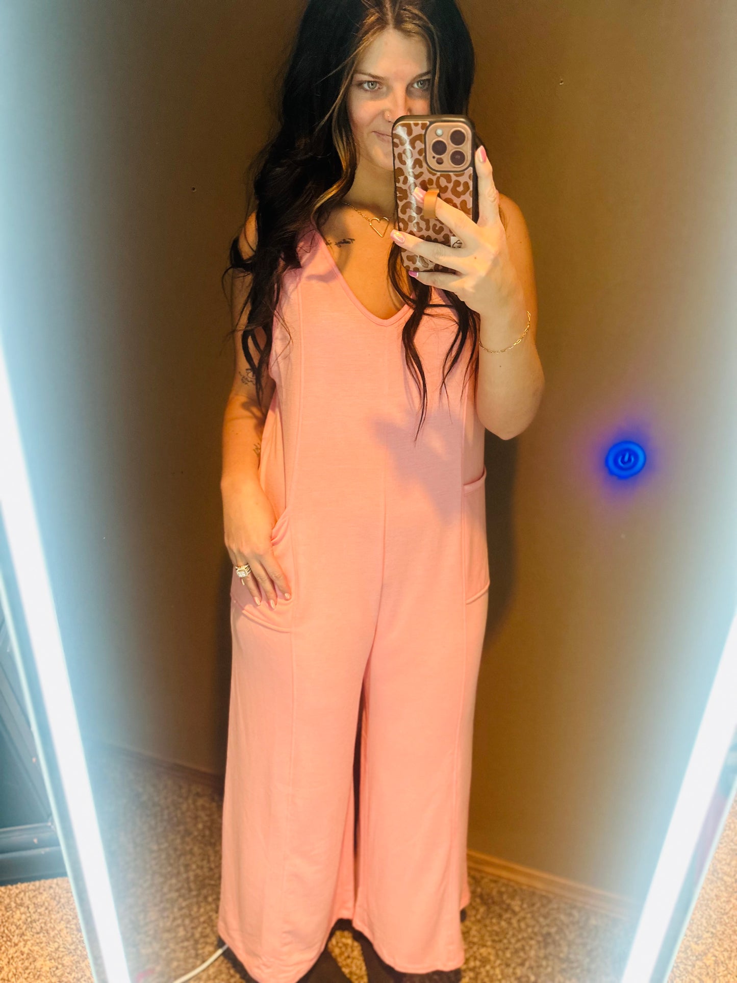 Pink Jumpsuit