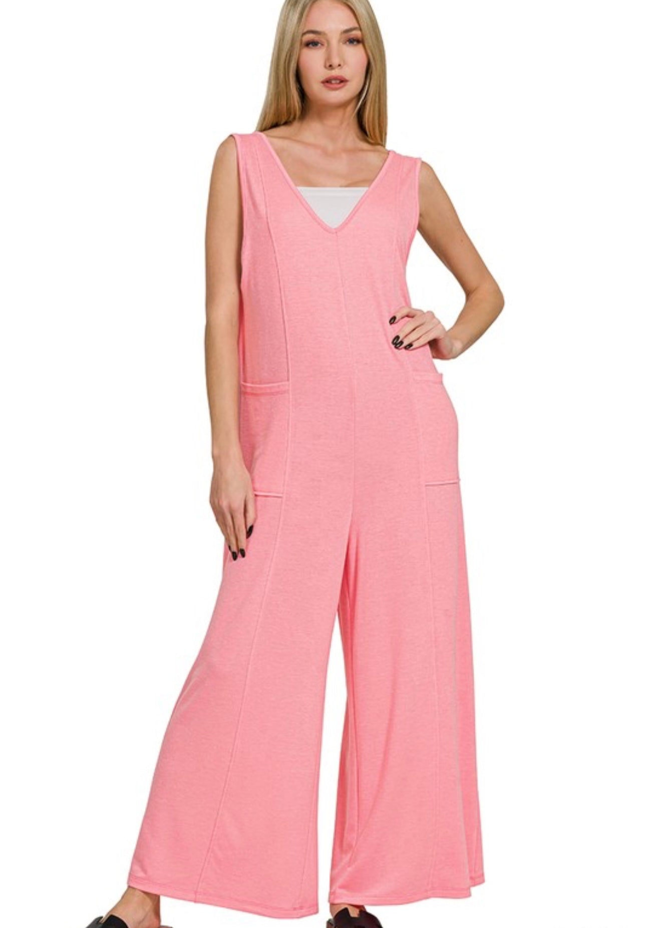 Pink Jumpsuit