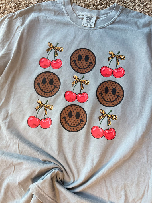 LV Smiley/Cherries Tee