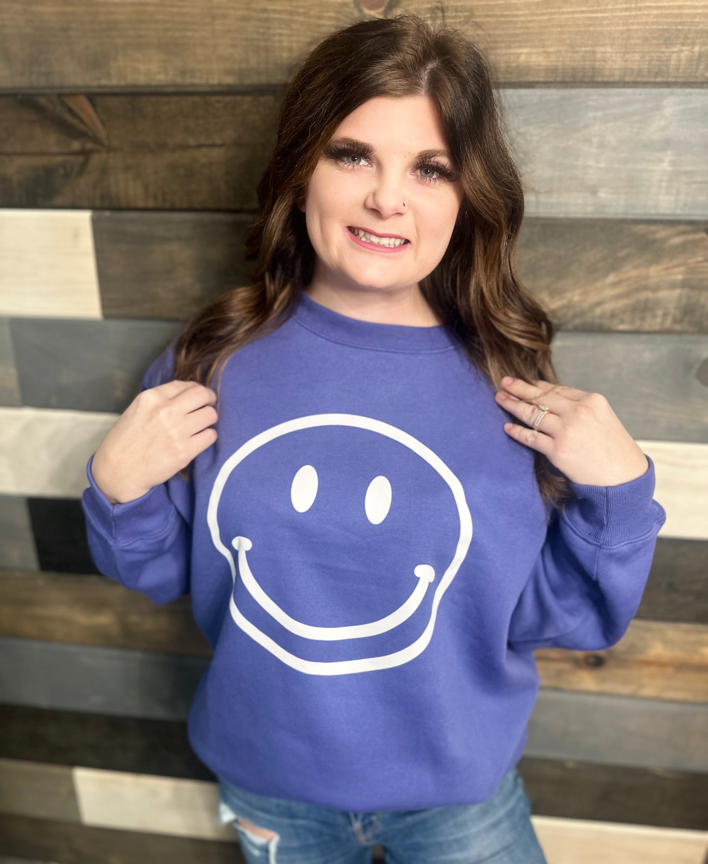 Marlin Smiley sweatshirt